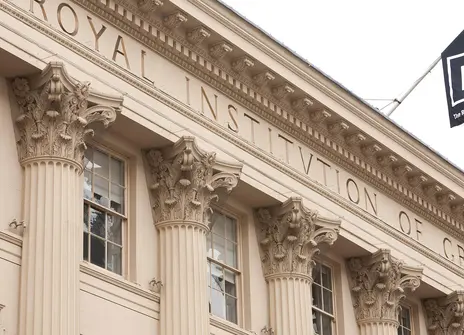 the exterior of the Royal Institution building