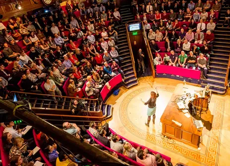 People in the Ri Theatre