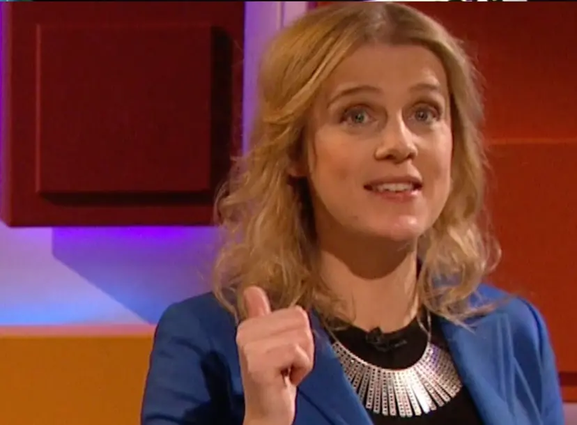 A still of Danielle George at her 2014 CHRISTMAS LECTURE