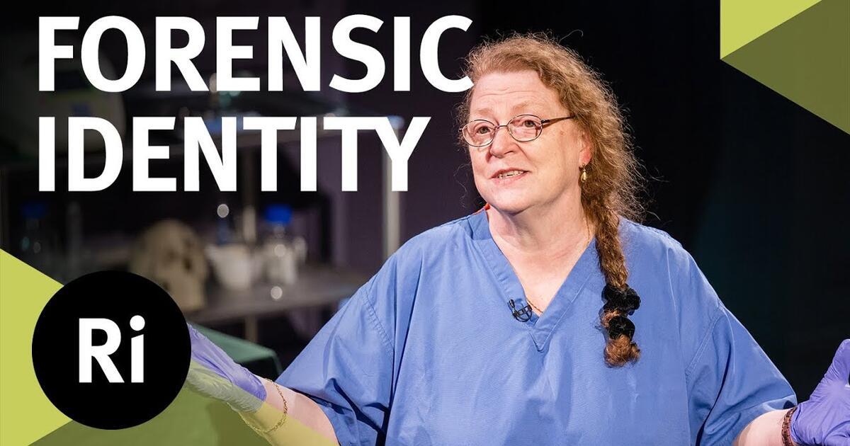 Christmas Lectures 2022: Lecture 1/3 – Forensic Science With Sue Black ...