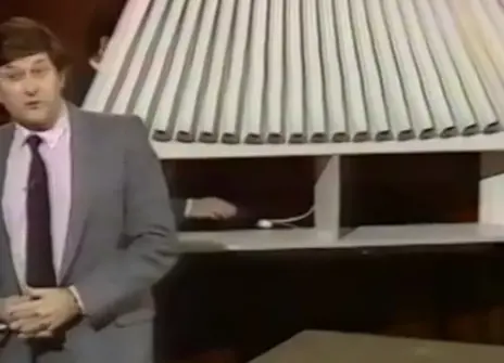 David Phillips speaking in the Ri theatre