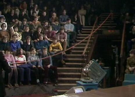 A still from the 1972 CHRISTMAS LECTURES
