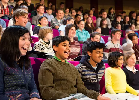 Children in the Ri Theatre