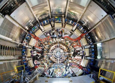 The inside of the equipment at CERN