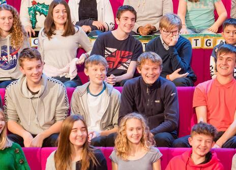 Young people at the Royal Institution Christmas lectures 2019