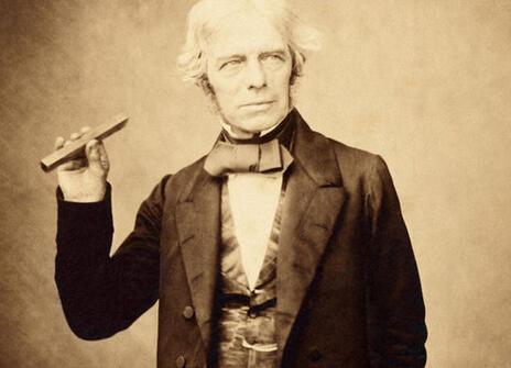 Photograph of Michael Faraday